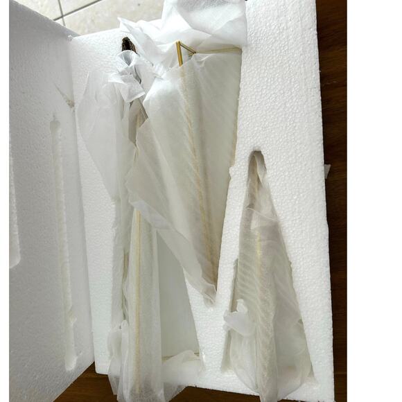 COPY - Glass Christmas Tree Set, Holiday Table Decor, Mid Century Modern, New w… - Picture 4 of 4